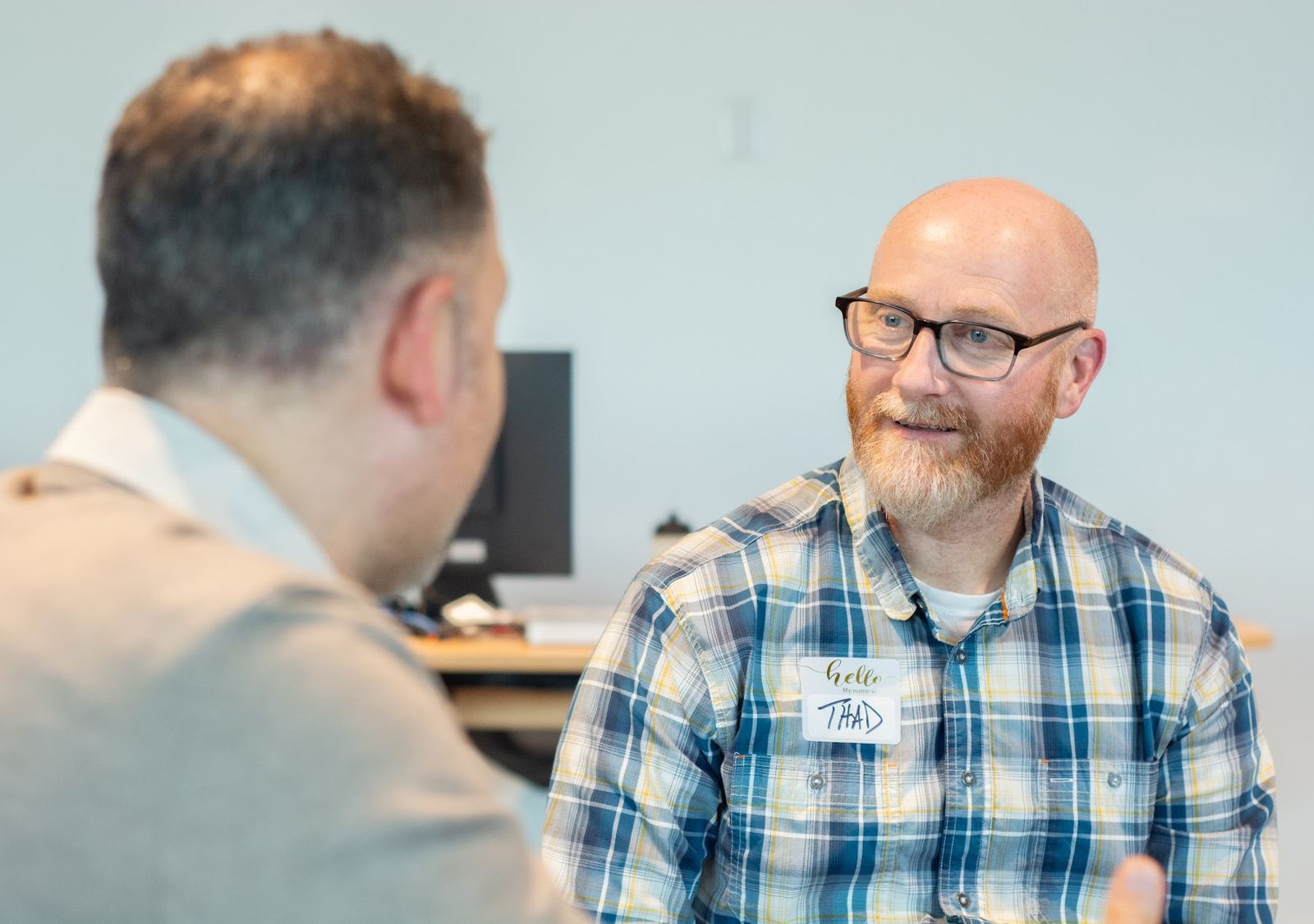 Two pastors in conversation