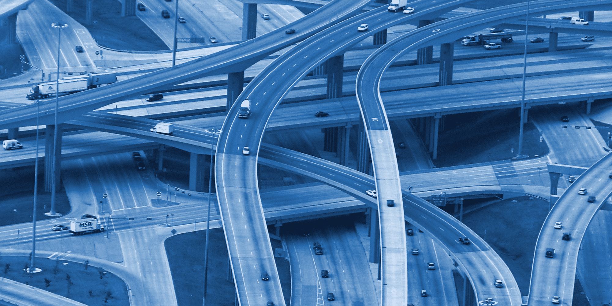 High Five Interchange in Dallas